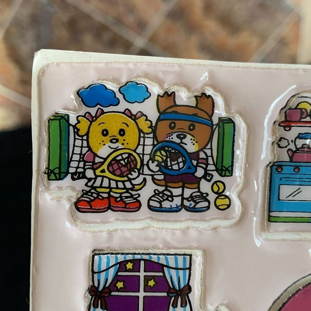 Bobby and Kate, Puffy Sticker Set, Japan, 80s - Picture 8 of 10